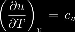 Beispiel 1: Zustandsgleichung u(t,v) und s(t,v) für ein Van-der-Waals-Gas 1.