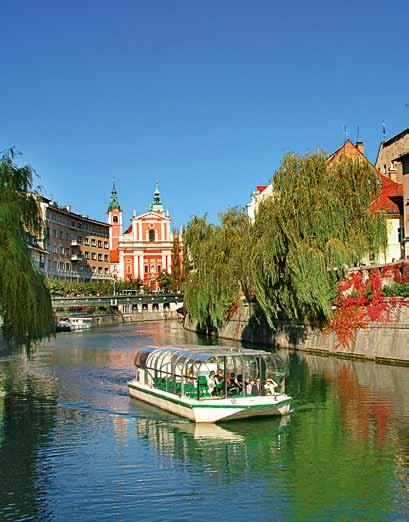 Ljubljana, Slowenien Italienischer Prosciutto Grenzenlose Urlaubsmomente am Schnittpunkt von