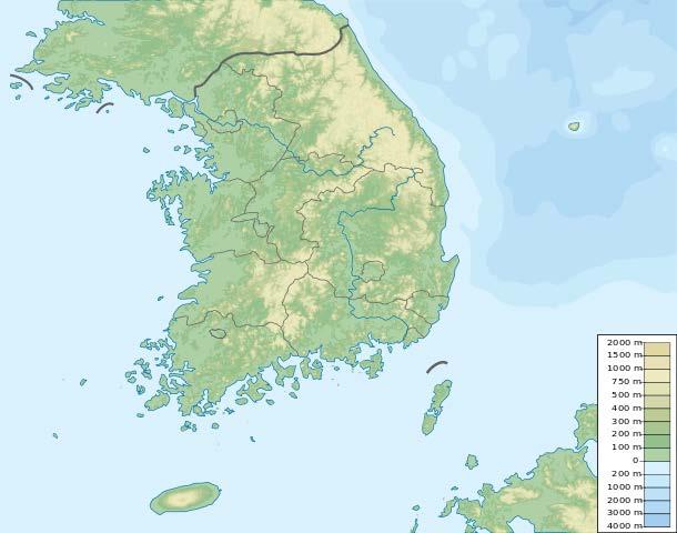 Deajeon, South Korea Mitten im Zentrum liegt die fünftgröße Stadt Südkorea s, Daejeon, mit ca. 1,5 Millionen Einwohnern. Es befinden sich fünf Stadtbezirke in Daejeon.