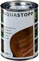 Teak-AQUASTOPP biozidfrei, auf Basis natürlicher Öle, wasserabstoßend und atmungsaktiv, verhindert die Vergrauung von Holz bis zu 3 Jahre, für alle unbehandelten Holzoberflächen der Resistenzklassen