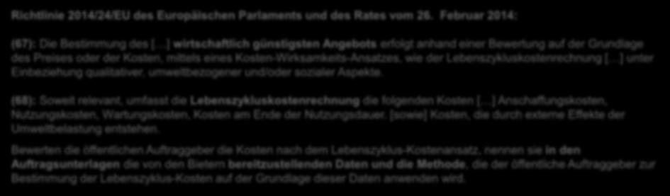 Europäischen Parlaments und des Rates vom 26.