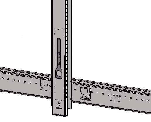 12.2 Curtainsider-Schieberungen ADAICO Positionierung Chassistasche ADAICO an der GETO Sider Frame Bodengruppe bzw. Außenrahmenprofil mit abgesenkter Außenkante.