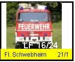 FF Schwebheim Tanklöschfahrzeug TLF 16