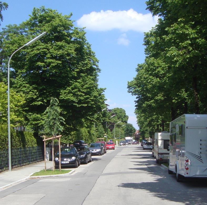 Gartenstadt - Heute Großzügige Grünräume Aufgelockerte Bebauung Sicherung wichtiger