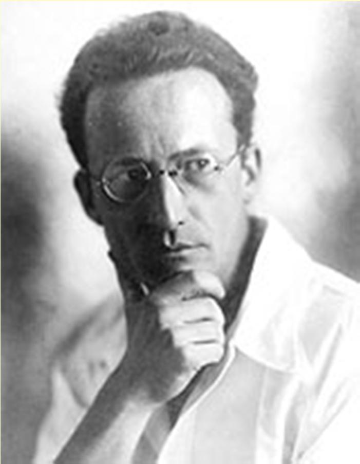 1887-1961 Erwin Schrödinger 1920 in Jena!
