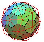 Abgeschrägtes Dodekaeder Pentagonales Hexecontaeder