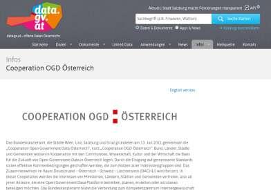 Abstimmungen / Kooperationen Cooperation OGD