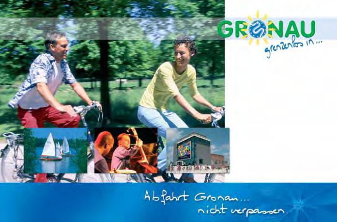56 Münsterland Anzeigen Abfahrt Gronau nicht verpassen! Warum? Weil Gronau, die Stadt der Landesgartenschau 2003, eine unbegrenzte Vielfalt an Möglichkeiten bietet.