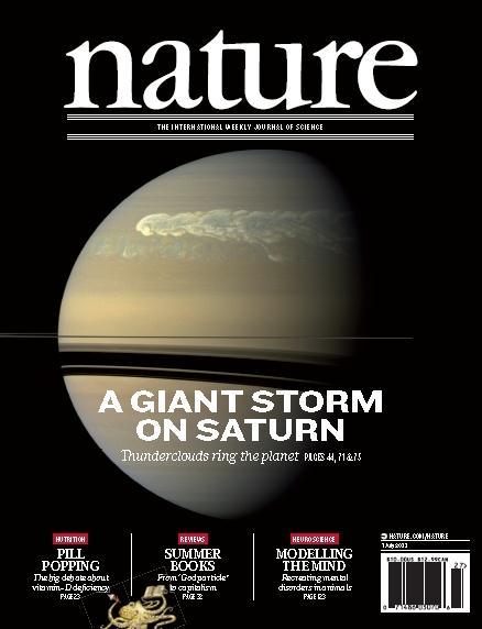 Erster SED Sturm in nördlicher Hemispäre in Cassini Ära Davor 2000 km große Stürme hauptsächlich bei 35 Süd 5 GWS (Great White Spots) auf Saturn: 1876 am Äquator, 1903 bei 35 N, 1933 am Äquator, 1960