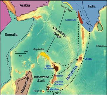 Jetzt belegen neue Analysen, dass unter dem jungen vulkanischen Gestein von Mauritius wohl tatsächlich die Reste eines alten Kontinents begraben liegen, der Indien vor rund 90 Millionen Jahren mit