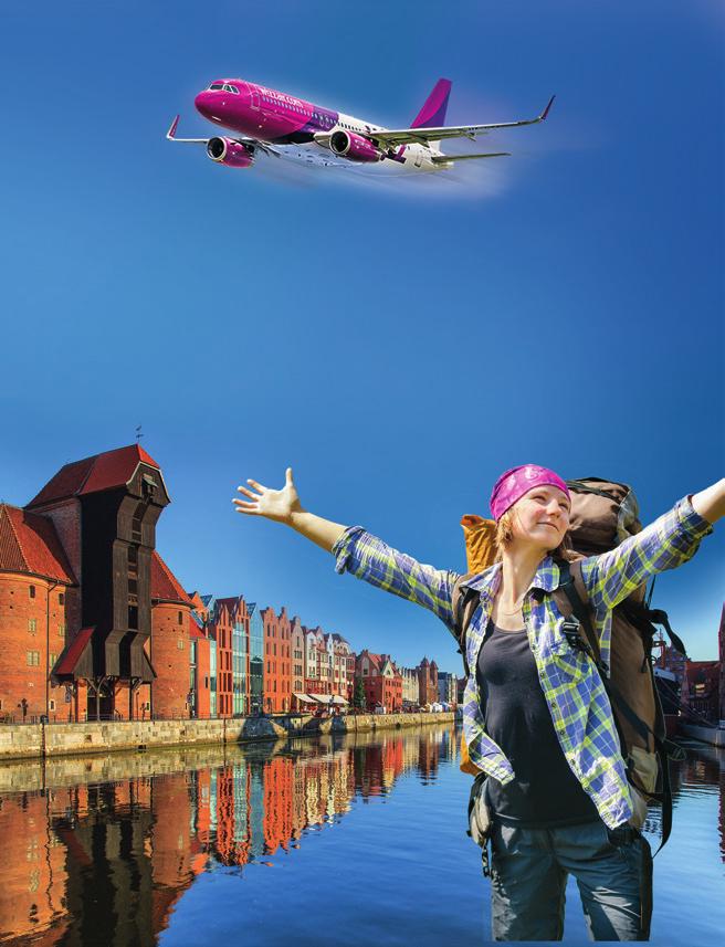 8 9 Fluggesellschaften Airlines Alle Fluggesellschaften auf einen Blick All airlines at a glance Unterwegs zu neuen Abenteuern Mit Wizz Air ab Dortmund Airport die 17 schönsten Städte in Mittel- und