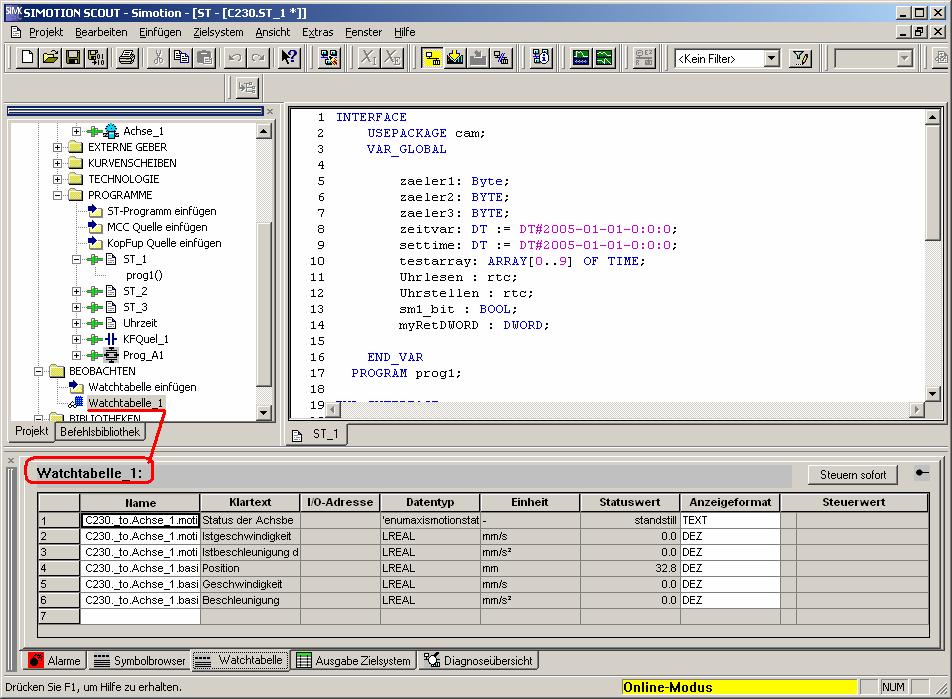 Ergänzende Software-Komponenten Im Register Systemauslastung wird die aktuelle Speicherbelegung in KB und Prozent, der freie Speicher in KB und die Auslastung der CPU angezeigt.