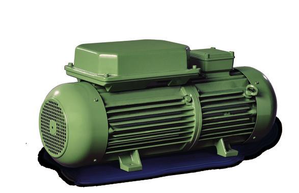 The converters in IP 23 are enclosed self-ventilated machines.