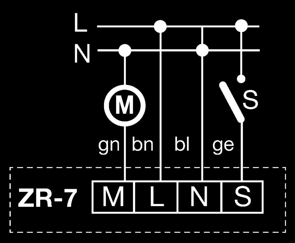 13 mm Klappenstellantrieb LM-230 Zum Öffnen und Schließen von Jalousie- Klappen IJK.