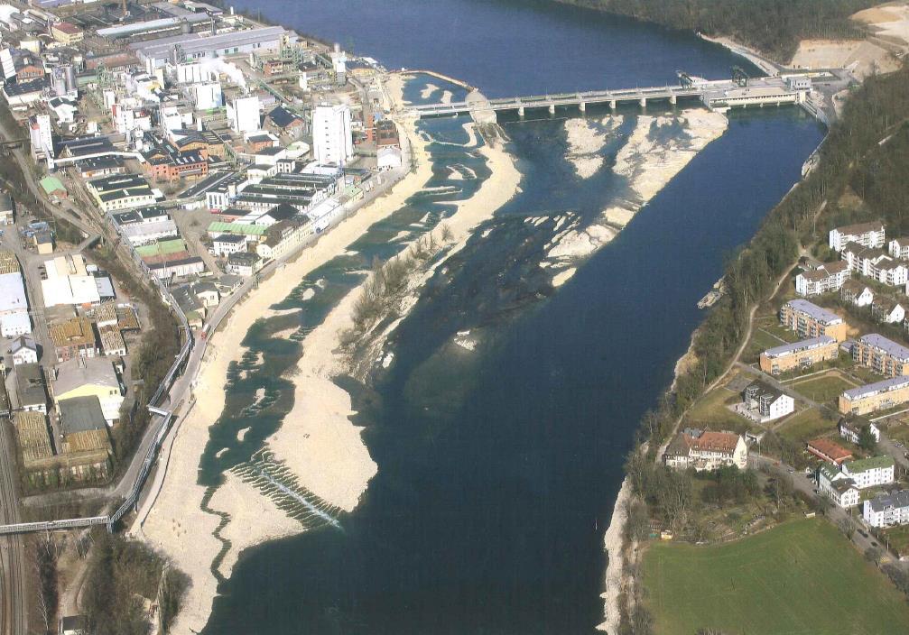Hydropower plant Rheinfelden River Rhine