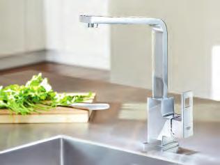 küche DIE QUELLE DER FREUDE serviert Ihnen hochwertiges Trinkwasser direkt aus der Leitung von gekühlt bis kochend heiß.