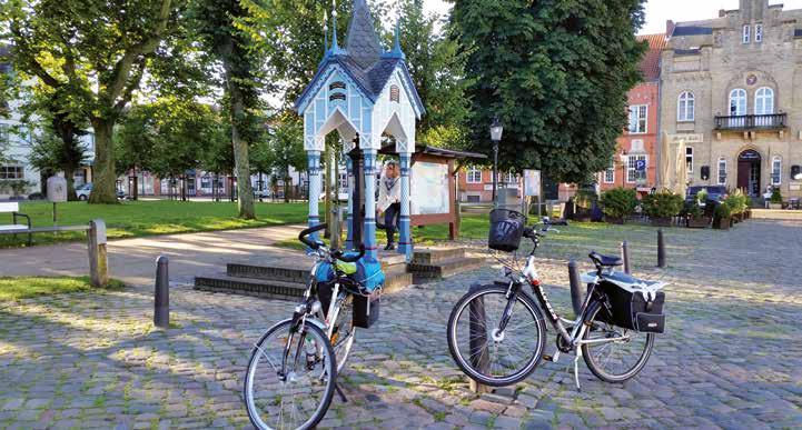 Die wohl abwechslungsreichste Radtour 2016 war die 3tägige Tour per Zug, Fähre Cux-Brunsbüttel und schließlich mit dem Rad bis nach Friedrichstadt in Schleswig-Holstein.