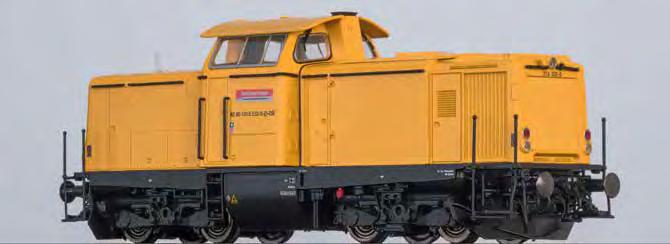 * SCHIENENKLASSIKER MIT KULTSTATUS Diesellok BR 213 der DB AG, Bahnbau Gruppe Betriebs-Nr.