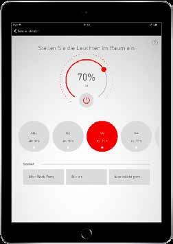 Mit dem Tablet oder Smartphone ist die Bedie nung in tuitiv und einfach. Die LiveLink- App führt Sie schrittweise durch die Instal lation.