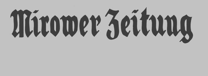 Mirower Zeitung 25.08.2012 MZ Seite 8 MIROWER-WOCHENEND-WETTER Sonnabend morgens mittags abends nachts T: 15/19 21/21 17/23 15/17 L e i c h t e r R e g e n!