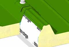 8 Sandwichpaneele Dach Sandwichpaneel Dach LIGHT GFK Dach-Monopaneel Profil V 40-250 Widerstandsfähiges Dach-Monopaneel für aggressive Umgebungen Widerstandsfähiges Dach-Monopaneel, geeignet für