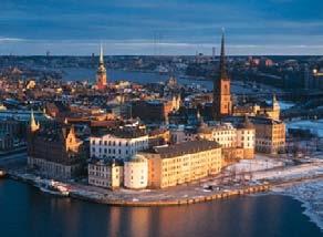 Stockholm 2,5 Ankünfte und Aufenthaltsdauer ausländischer Touristen im Stadtgebiet Stockholm (in allen bezahlten Unterkunftsarten) ÜN