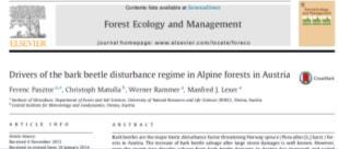 2 Interviews mit Schutzwaldreferenten Mit den Schutzwaldreferenten von 7 Landesforstdirektionen wurden strukturierte Telefon-