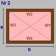 Geometrieausdruck EG Grundform a = 10,55 b = 8,50 lichte Raumhöhe = 2,68 + obere Decke: 0,30 => 2,98m BGF 89,68m² BRI 267,23m³ Wand W1 31,44m² AW02 Außenwand 1 Wand W2 25,33m² AW02 Wand W3 31,44m²
