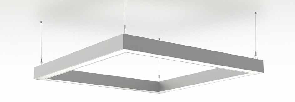 : fino Q 66 DAPHNE Nutzung: Die elegante Leuchte in minimalistischem Design schafft eine angenehme Atmosphäre in Büros und öffentlichen Bereichen sowie in privaten Wohngebäuden.