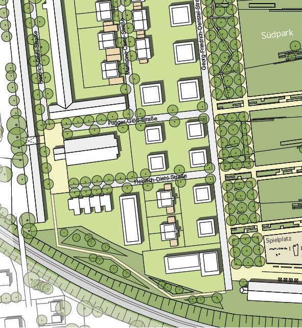 Bauen im Wohnpark Am Ebenberg Planungsgrundlagen /-anforderungen Grundstücksgröße: ca.
