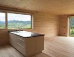 Zusammen mit dem frei gestaltbaren Innenausbau aus Holz entsteht nicht nur ein unvergleichliches Raumklima, sondern auch modernster Wohnkomfort.