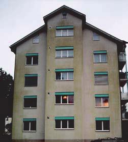 Fungal die Fassade mechanisch (HDR) reinigen und anschließend trocknen lassen. BFS-Merkblatt Nr.