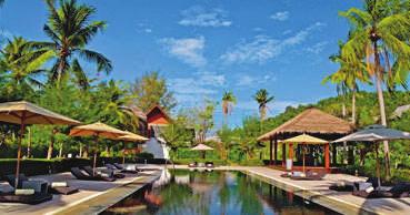 THAILAND KOH LANTA Twin Lotus Resort & Spa Deluxe Seaview Villa Deluxe LAGE: Direkt am Klong Dao Strand gelegen. Der kleine Ort Saladan liegt ca. 5 Fahrminuten entfernt.