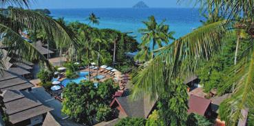 THAILAND KOH PHI PHI Holiday Inn Resort Phi Phi Island Coral Deluxe Studio LAGE: Das Resort liegt direkt am schönen, feinsandigen Laemthong Strand.