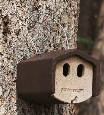 Ausnahme: Bei größerem Brutplatzmangel können als Nistalternative in Park- und Forstanlagen auch erfolgreich Meisen aller Art, Feldsperlinge u.v.m. in diesem Höhlentyp brüten.