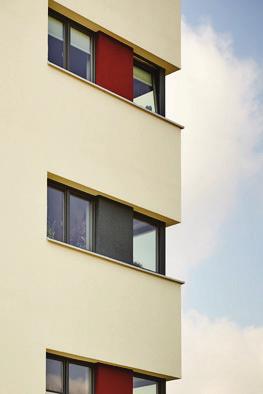 Da die Außenwände der Neubauten von der Bunsen Bauausführung GmbH aus nichtbrennbaren Porenbetonsteinen (A1 klassifiziert) erstellt wurden, wird im Falle eines Brandes, der außer- oder innerhalb