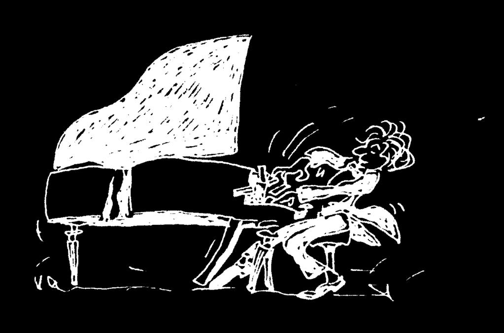 31/2, Sonaten von Scarlatti, Variationen über ein Menuett von Mozart, Chopins 4. Ballade in f-moll, Ravels Jeaux d eau und die Spanische Rhapsodie von Franz Liszt.