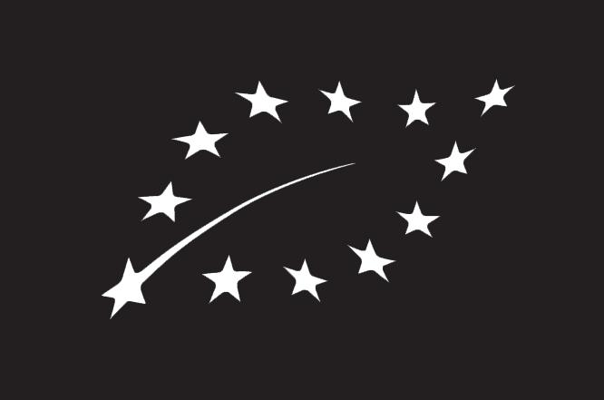 Das EU-Bio-Logo muss dem nachstehenden Muster entsprechen. 2. Die Referenzfarbe in Pantone ist Green Pantone Nr. 37