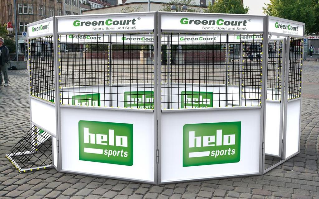 GreenCourt Soccer Cage