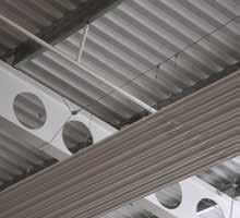 HKLS: Heizung Deckenstrahlplatten Rohrleitung Stahlrohrleitung 1 2 2 1 4 3 3