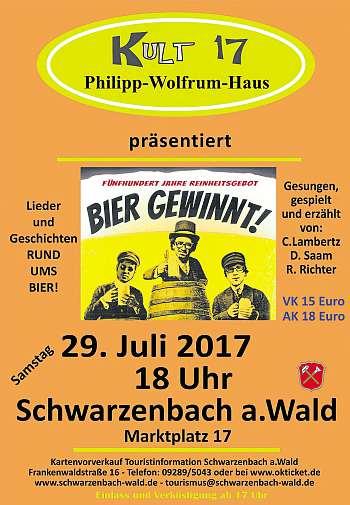 Aus dem Rathaus der Stadt Schwarzenbach a.wald Problemabfallsammlung in Schwarzenbach a.wald Am Freitag, 23.06.2017 findet in Schwarzenbach a.