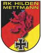 Reservistenkameradschaft Hilden Mettmann Hauptfeldwebel d.r. Dietmar Simon Schwarzbachstraße 73 40822 Mettmann Tel.: 0173 / 8484656 E-Mail: vorsitzender@rk-hilden-mettmann.