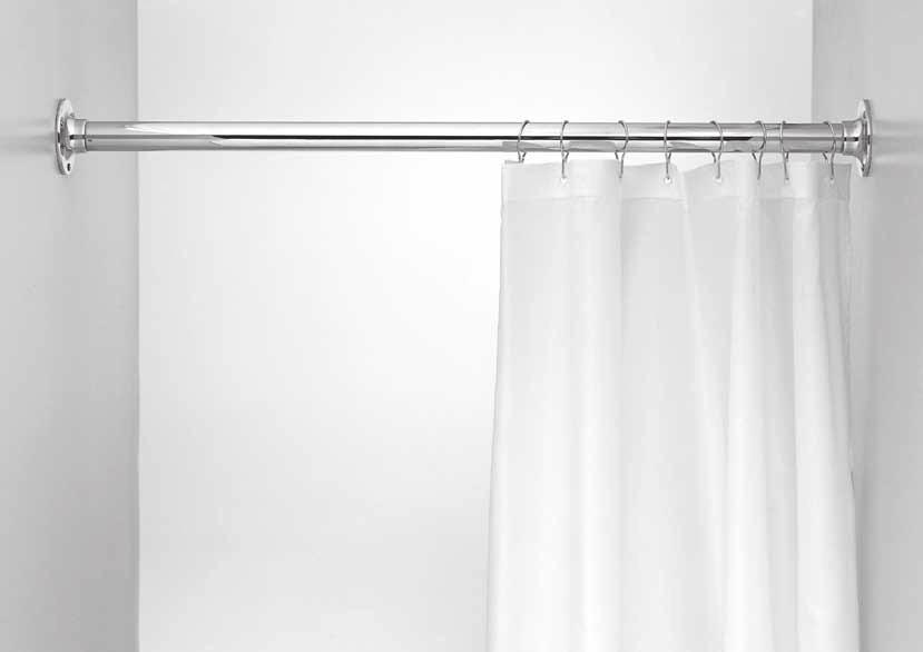 Dusch-Vorhangstange Wir bieten für adewannen passende Vorhangstangen an. lle sind aus massivem Messing gefertigt. Vorhänge sollten ca. 50% breiter als die Stange sein.
