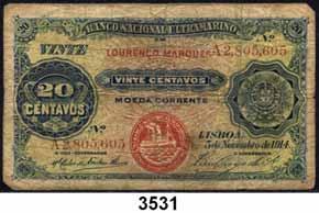 Guinea, 10 Centavos 5.11.1914. "BOLAMA". Pick 6.