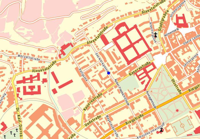 2.3 Grundstück 2.3.1 Lage Die Bewertungsliegenschaft befindet sich in der Stadtgemeinde Krems.