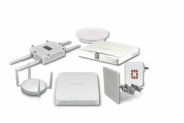 WLAN Access Points FortiAP FortiToken Sichere WLAN InfraStruktur Fortinet ist bekannt für Sicherheitslösungen, die umfassenden und höchsten Schutz sowohl für kabelgebundene wie kabellose (Wireless)