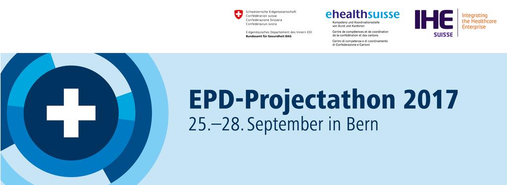 Der Praxistest für Anbieter von ehealth-lösungen gemäss EPDG 25. bis 28. September 2017 plus Reservetag am 29.