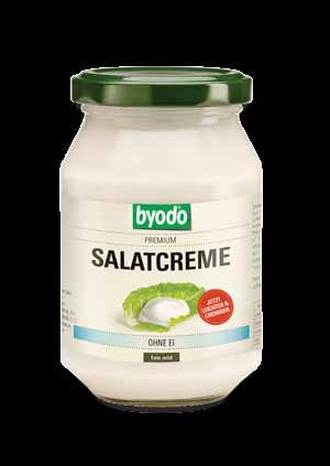 Snacks & Co Salatcreme oder Vegane Mayo Byodo 250 ml (100 ml = 12 ) 79 Ghee naturel 4,