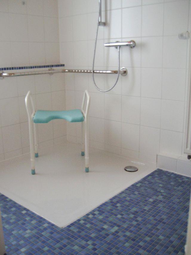 Beispiele für Wohnraumanpassungen Barrierefreier Duschbereich