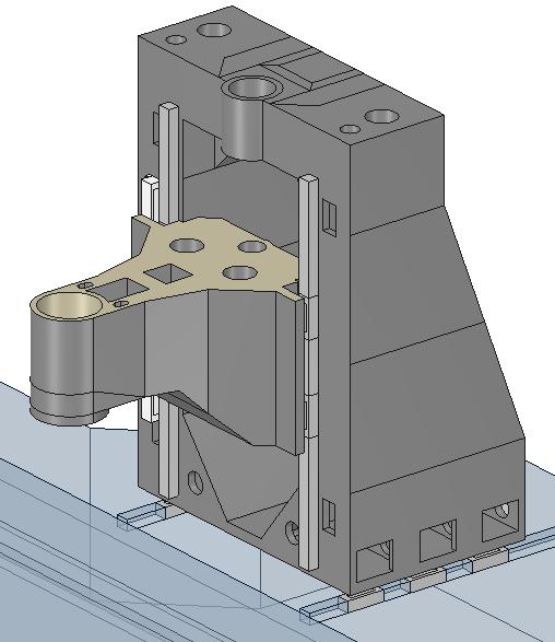 FEM-Modell der Maschine Aufbau der Maschine und